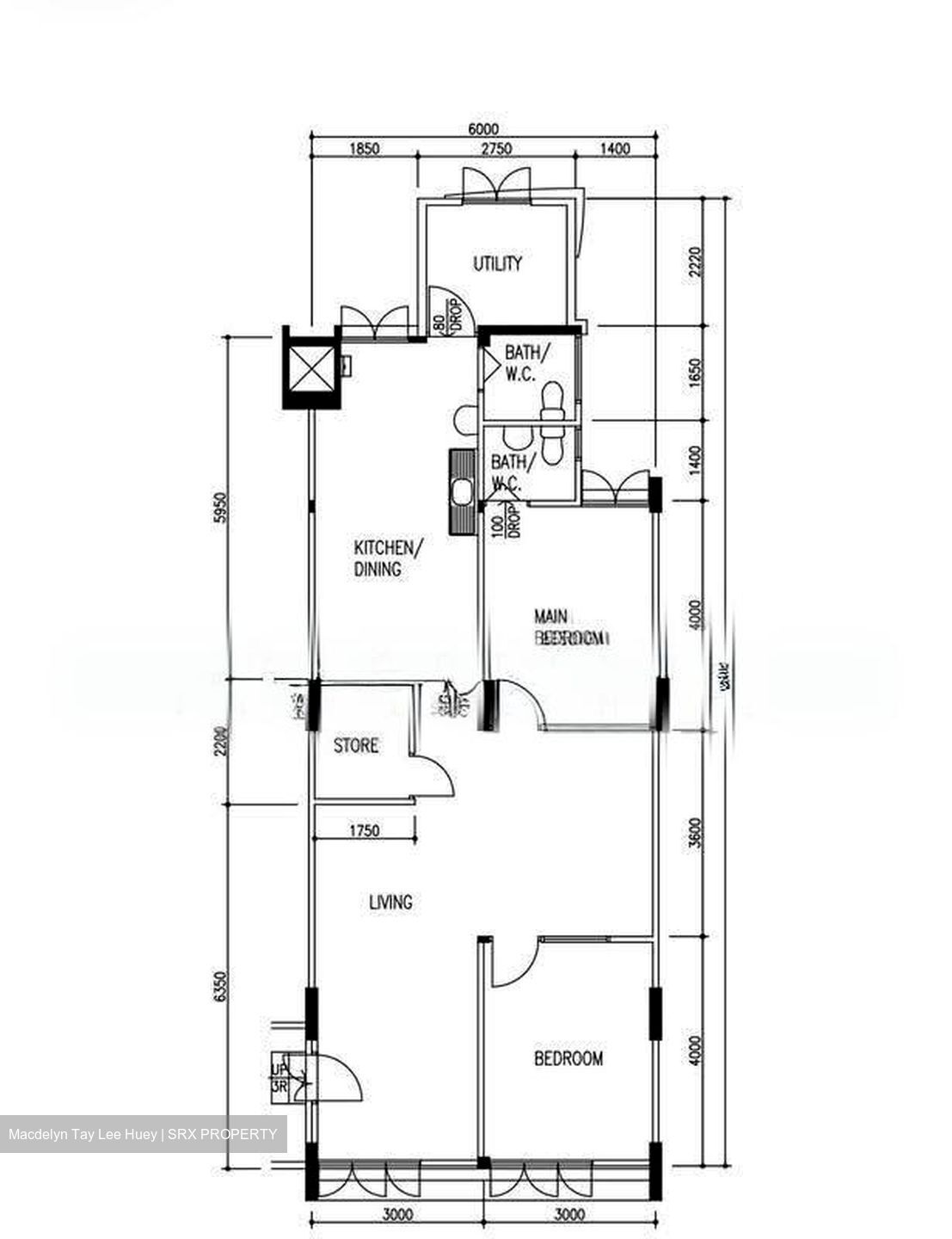 Blk 33 Bedok South Avenue 2 (Bedok), HDB 3 Rooms #618697421